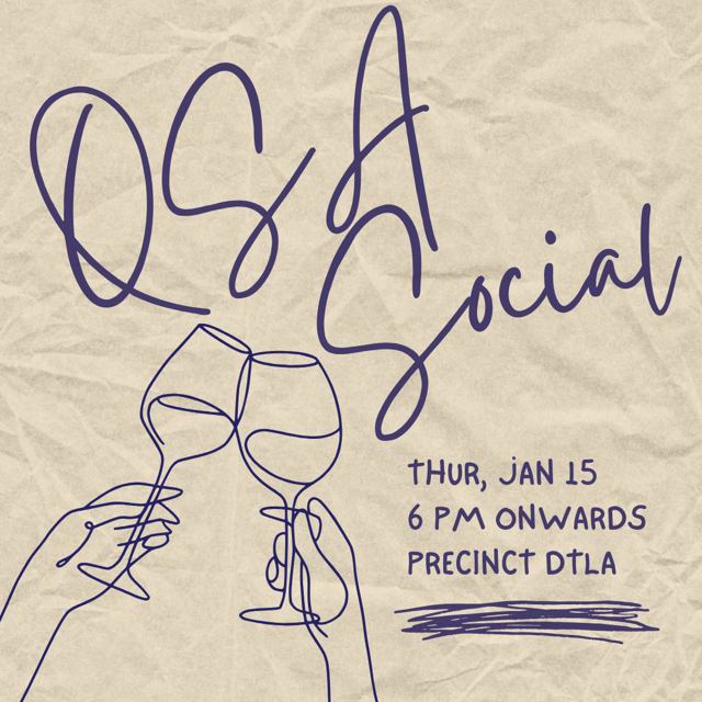 QSA social flyer, January 15, 2026